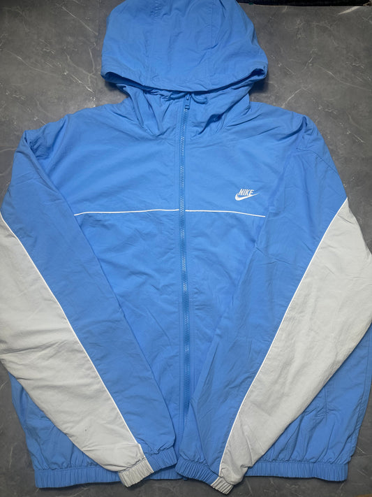 Nike Windbreaker Jacket – Blue & Grey
