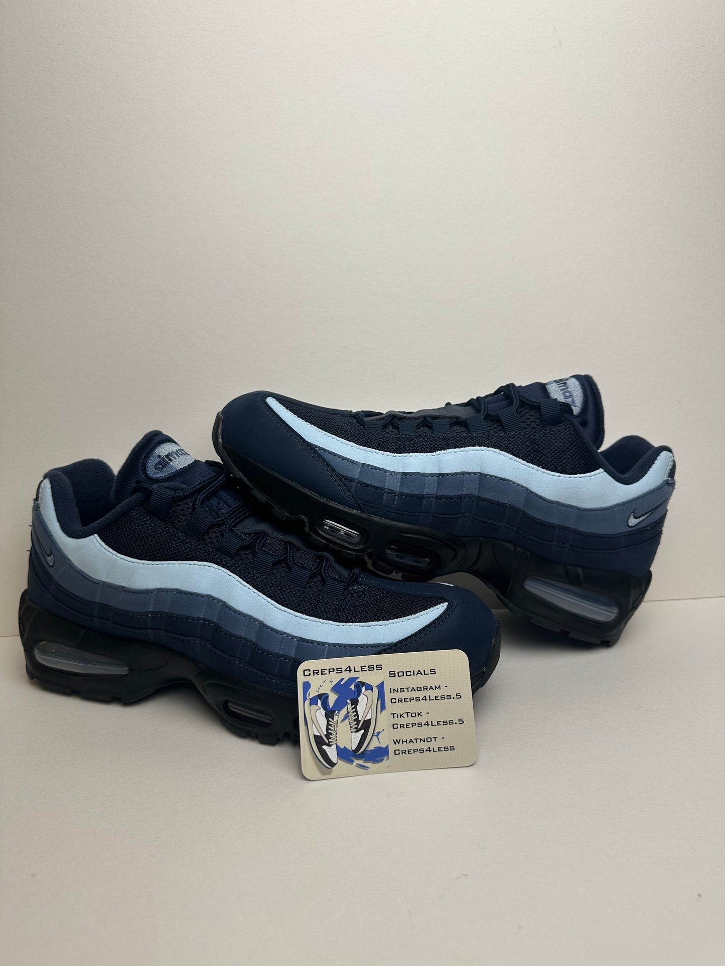 Airmax 95’s Navy / Sail Blue ( BIG BUBBLE )