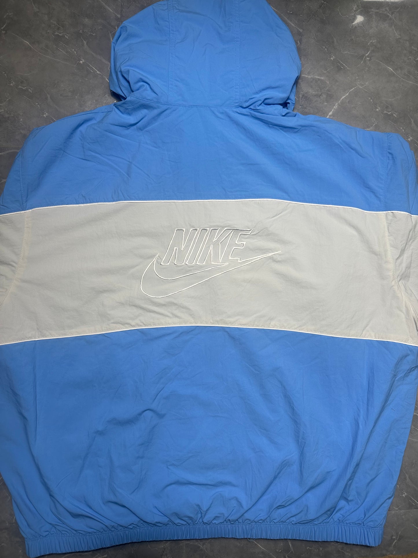 Nike Windbreaker Jacket – Blue & Grey